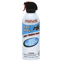 Maxell VV2999 10 oz Blast Away Canned Air Duster