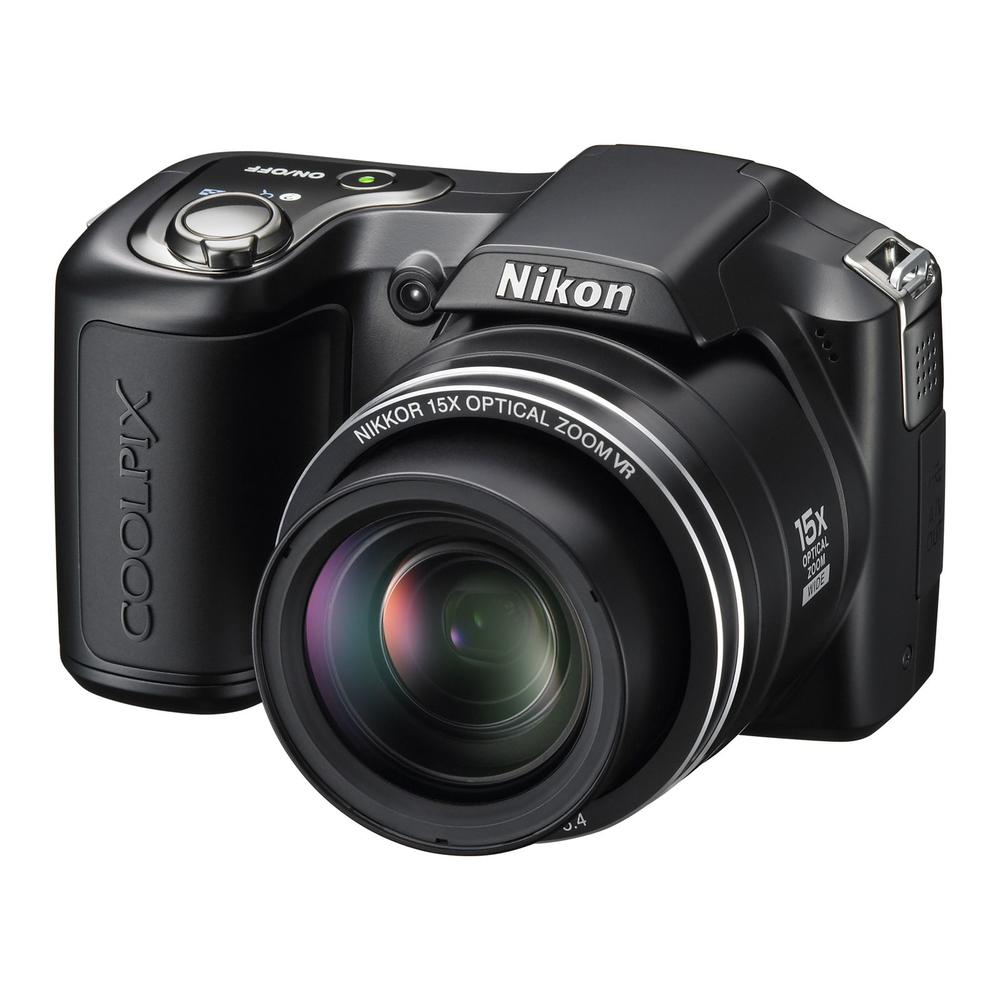 Nikon L100 COOLPIX&#174; 10.0 Megapixel 15X Optical Zoom Digital Camera - Black
