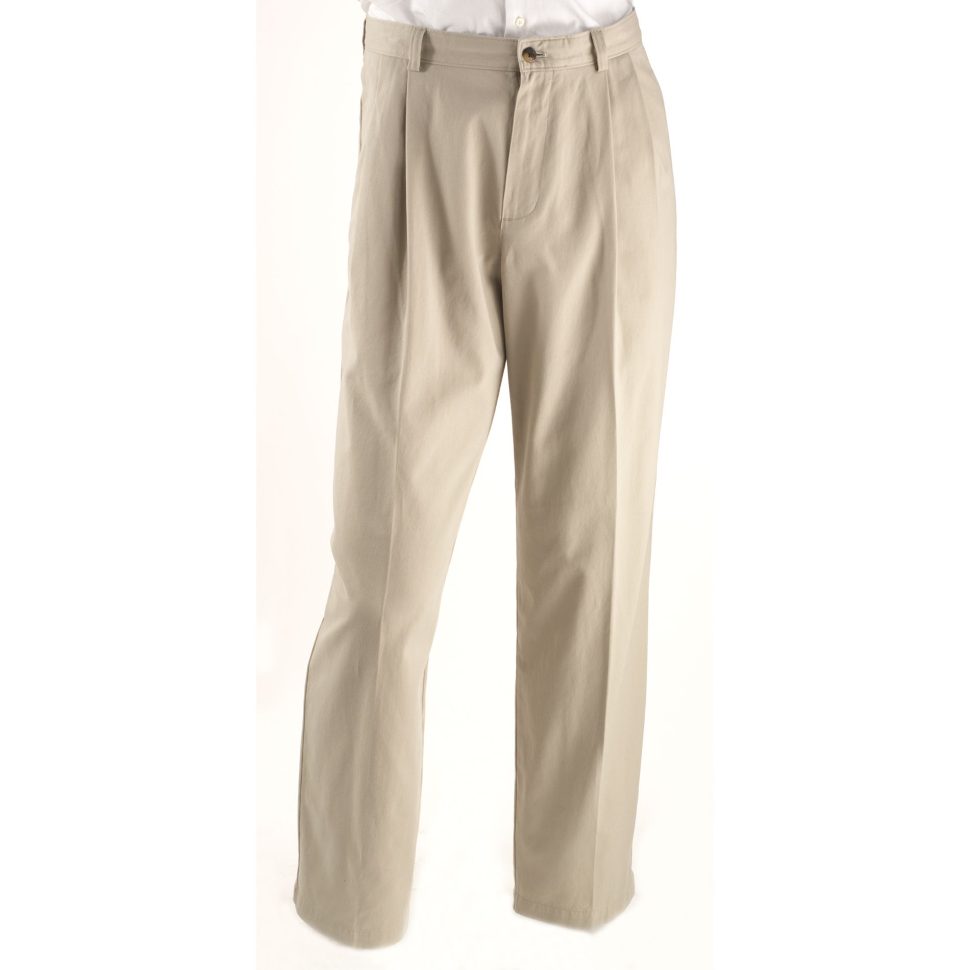 Haggar Men's Classic Pleated Khaki Pants