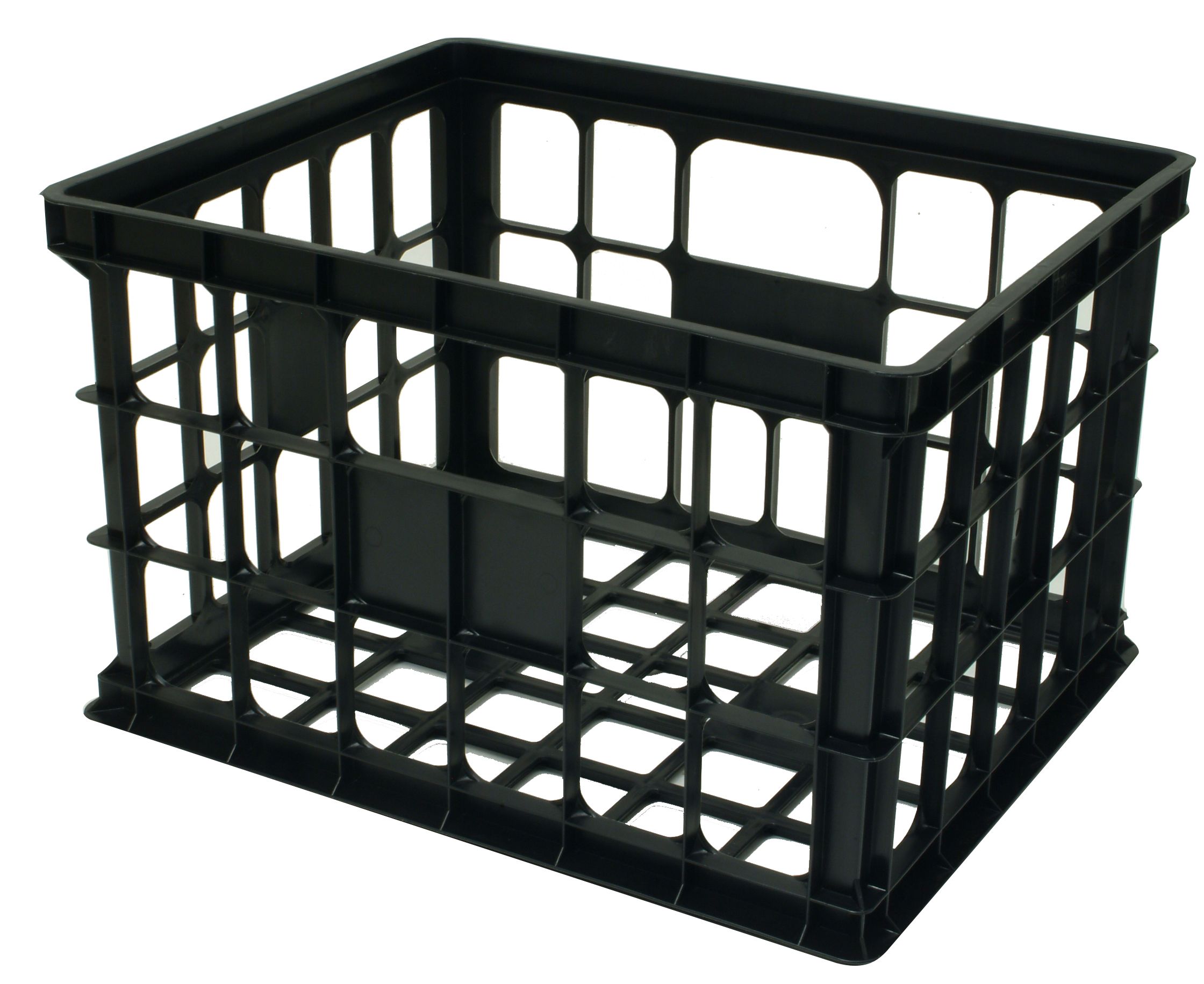 United Plastics 34592511 Large Crate Black