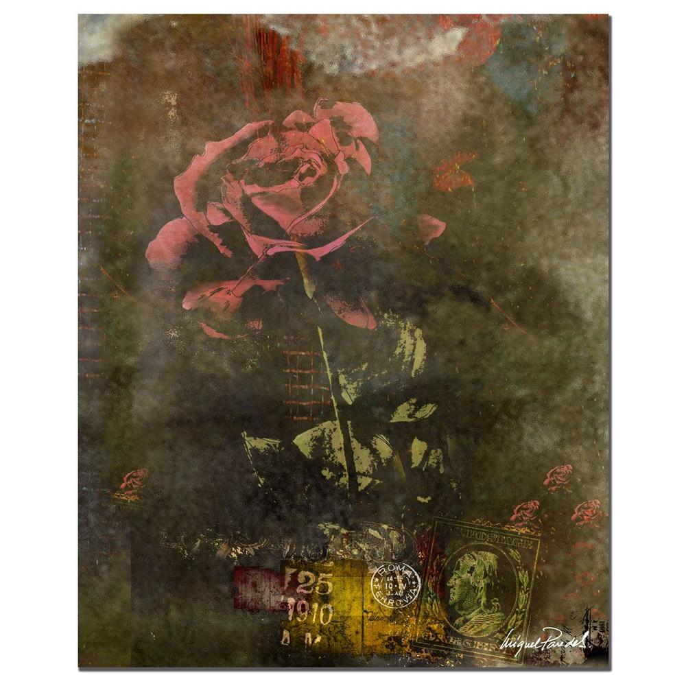Trademark Global 26x32 inches "Classic Rose I" by Miguel Paredes