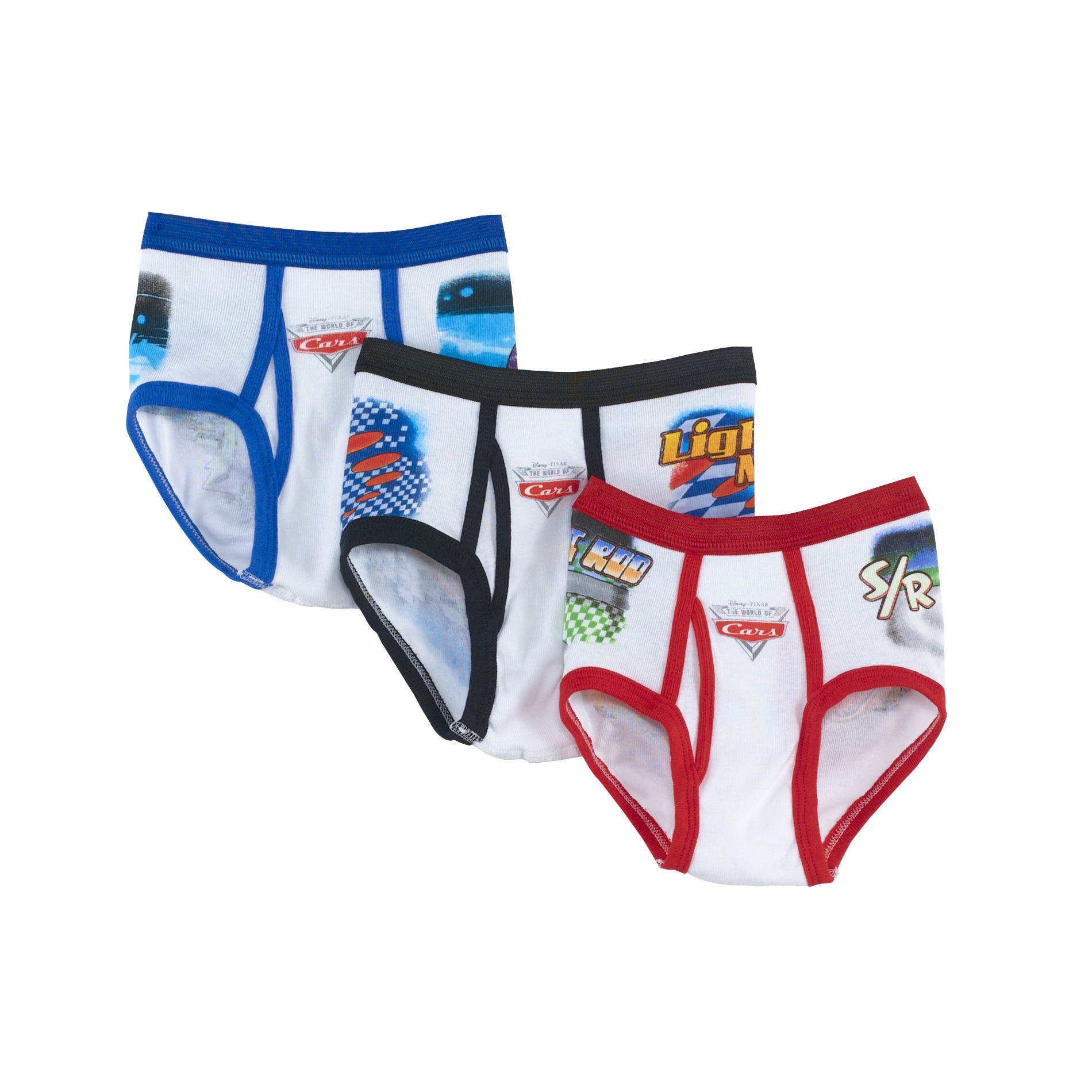 Fruit of the Loom Cars Funpals Boy's Underwear 3 Pack