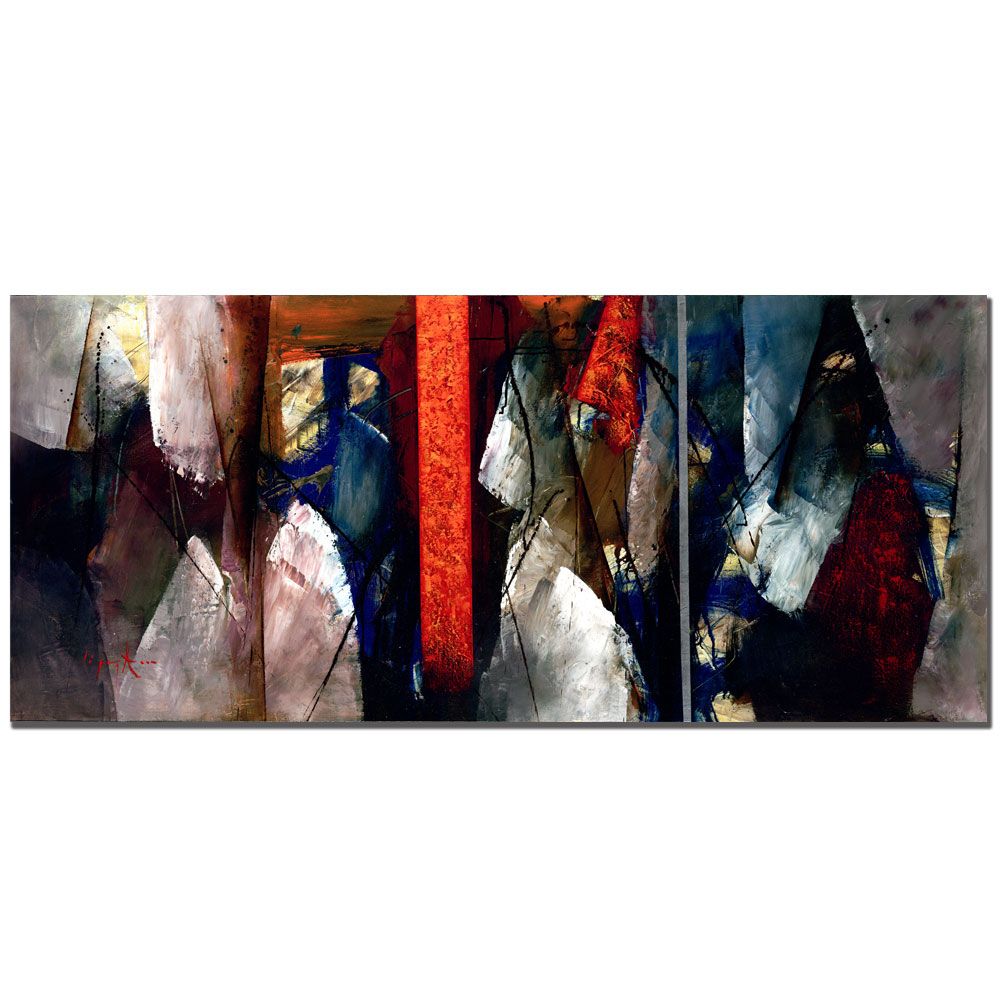 Trademark Global 14x32 inches "Abstract VI" by Lopez