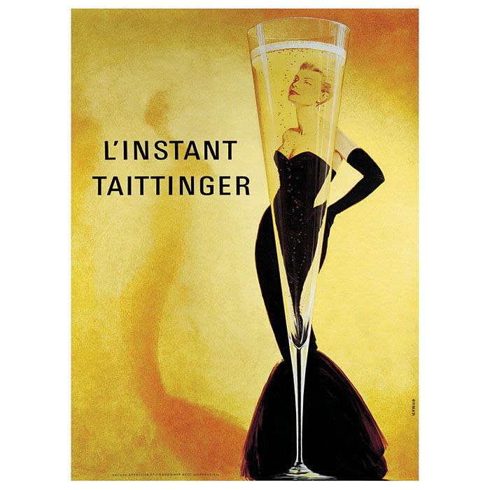 Trademark Global 14x19 inches "L'Instant Taittinger"
