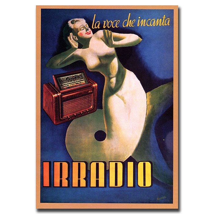 Trademark Global 18x24 inches "Irradio" by Gino Boccasille