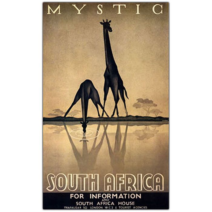 Trademark Global 14x24 inches "Mystic South Africa" by Gayle Ullman
