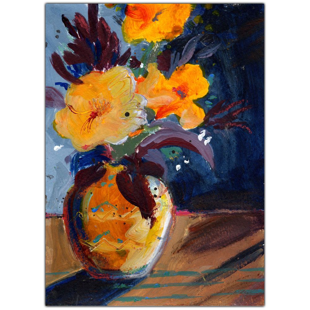 Trademark Global 14x19 inches "Canna" by Sheila Golden