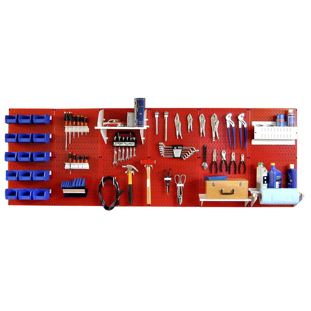 Wall Control Master Workbench Metal Pegboard Tool Organizer