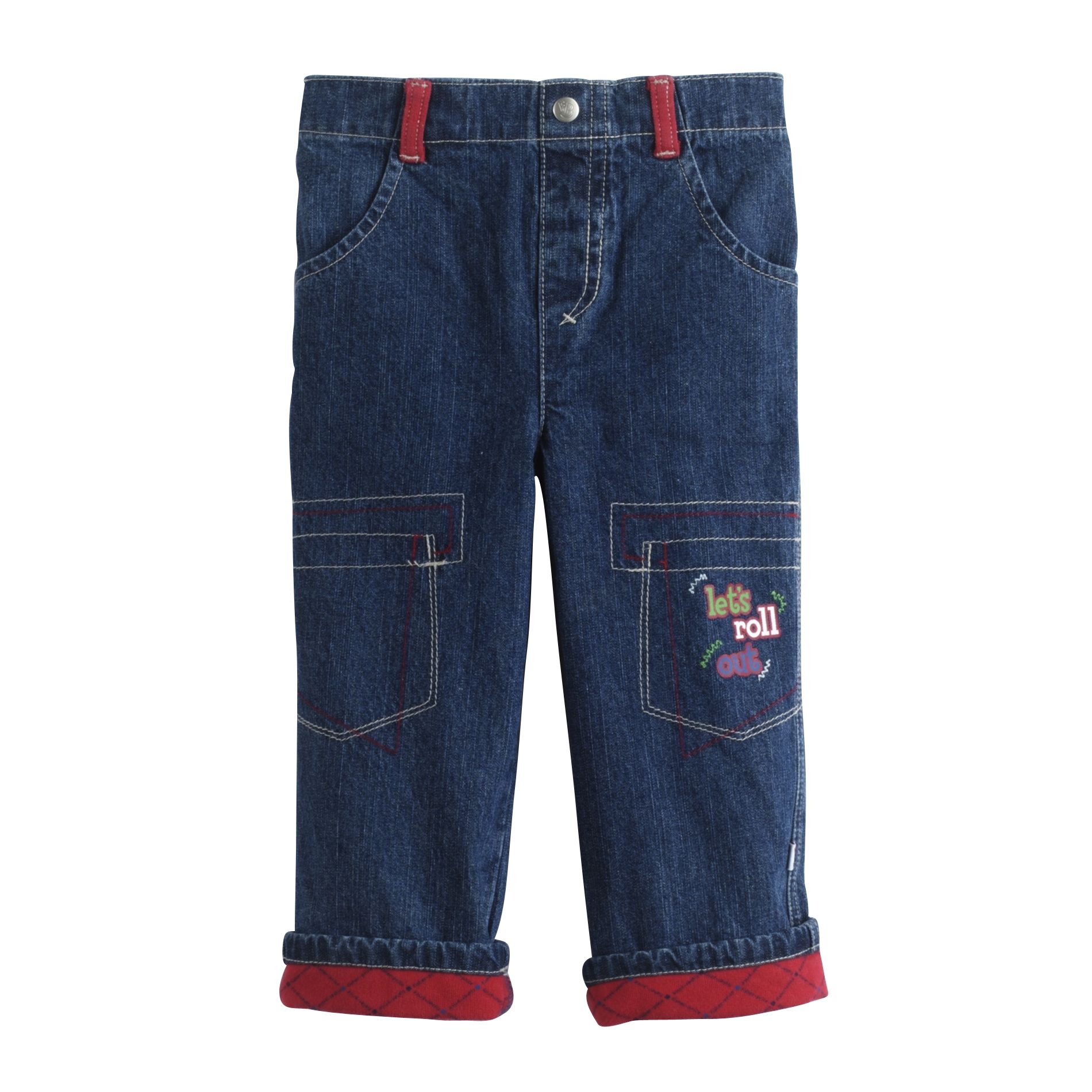 Fisher-Price Toddler Boy's Lets Roll Out Denim Pants