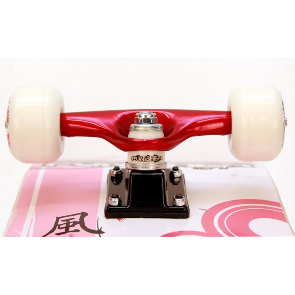 Punisher Skateboards  Cherry Blossom 31.5-Inch Complete Skateboard