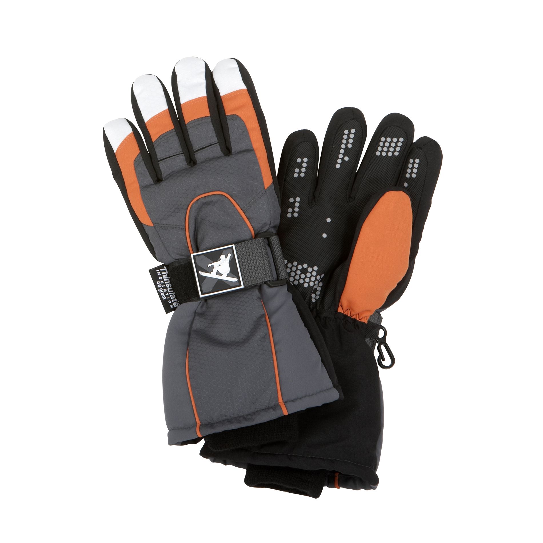 Athletech Boy&#39;s All Over Ski Gloves