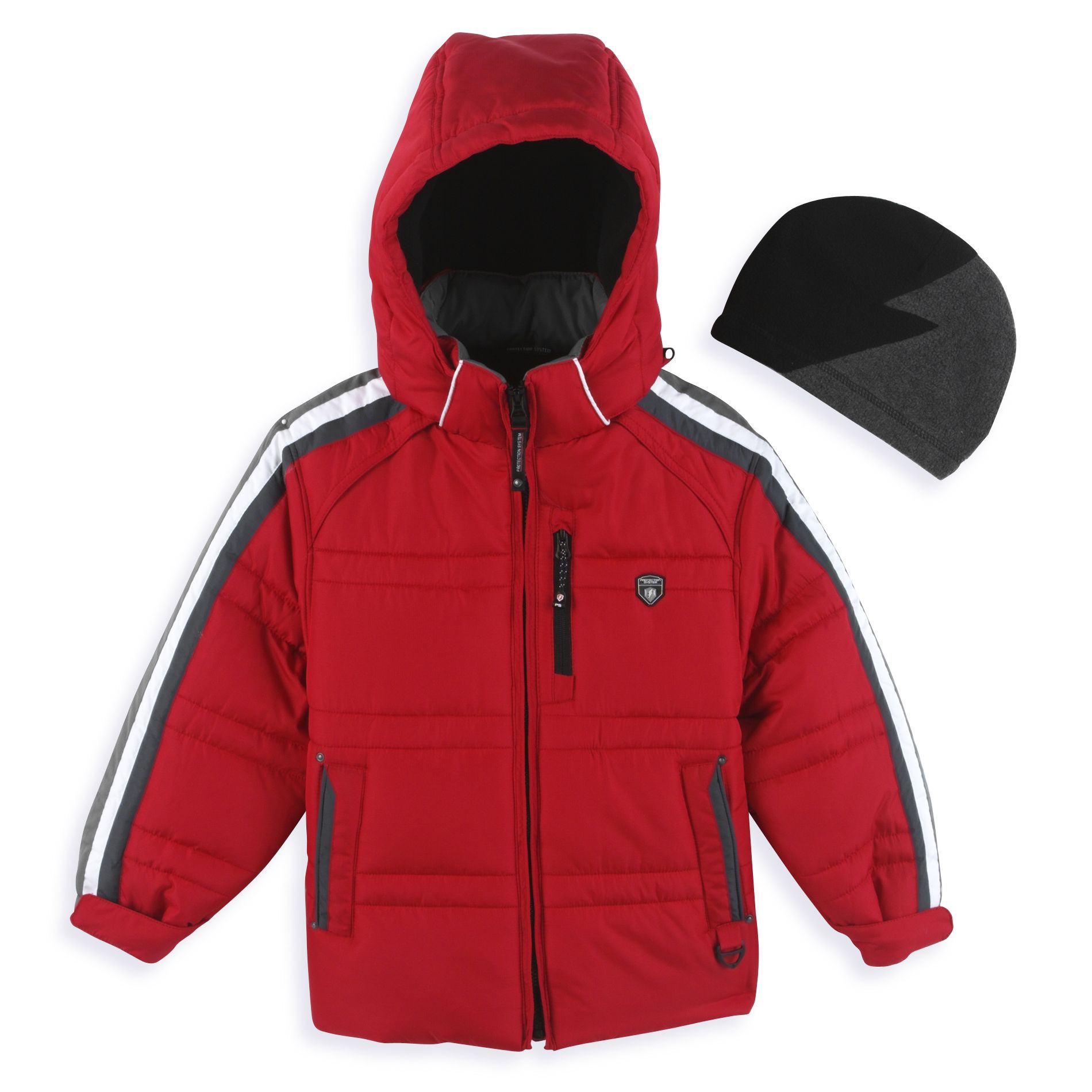 Protection System Boy&#39;s 4-7 Hooded Bubble Jacket