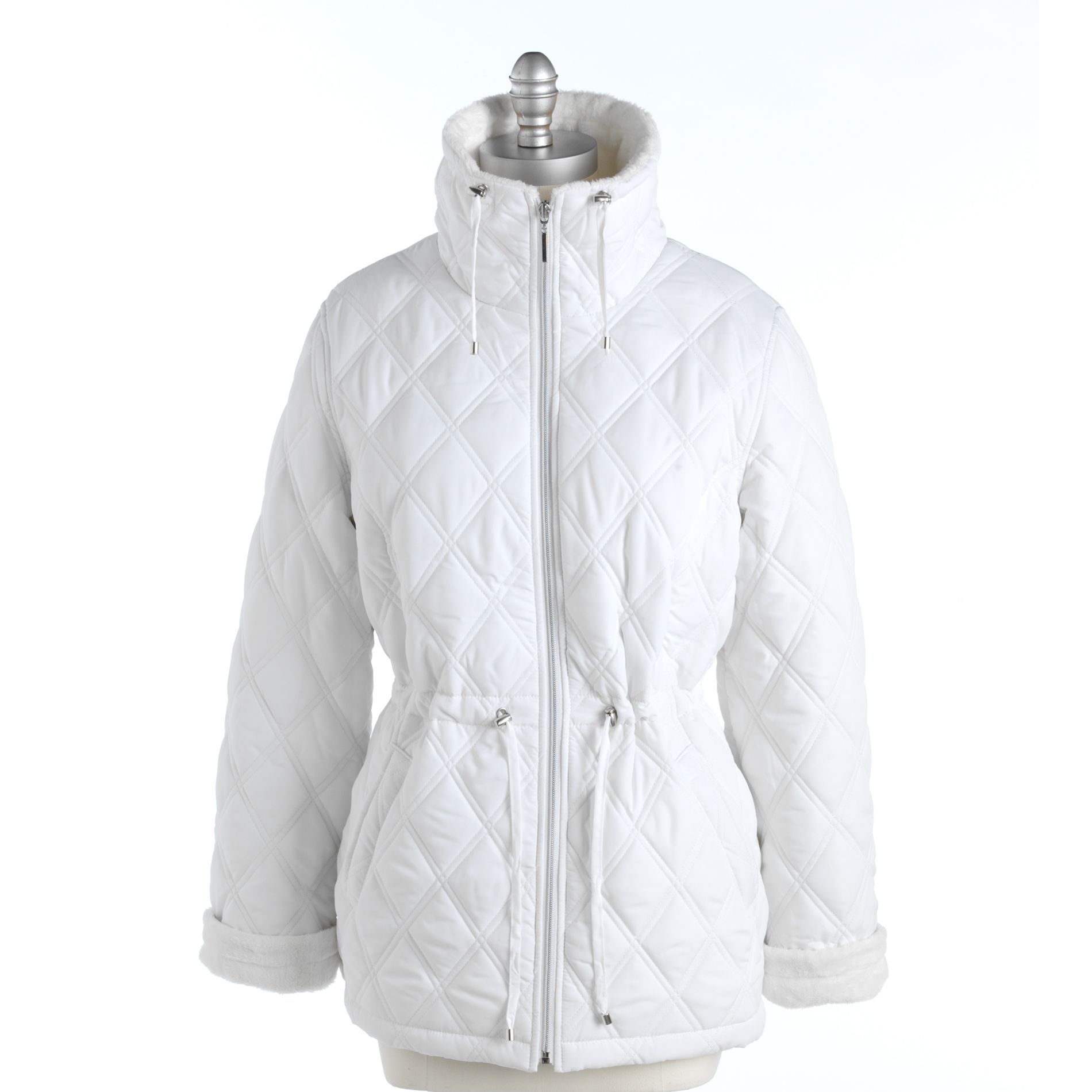 Weathercast Matted Poly Diamond Quilt Anorak