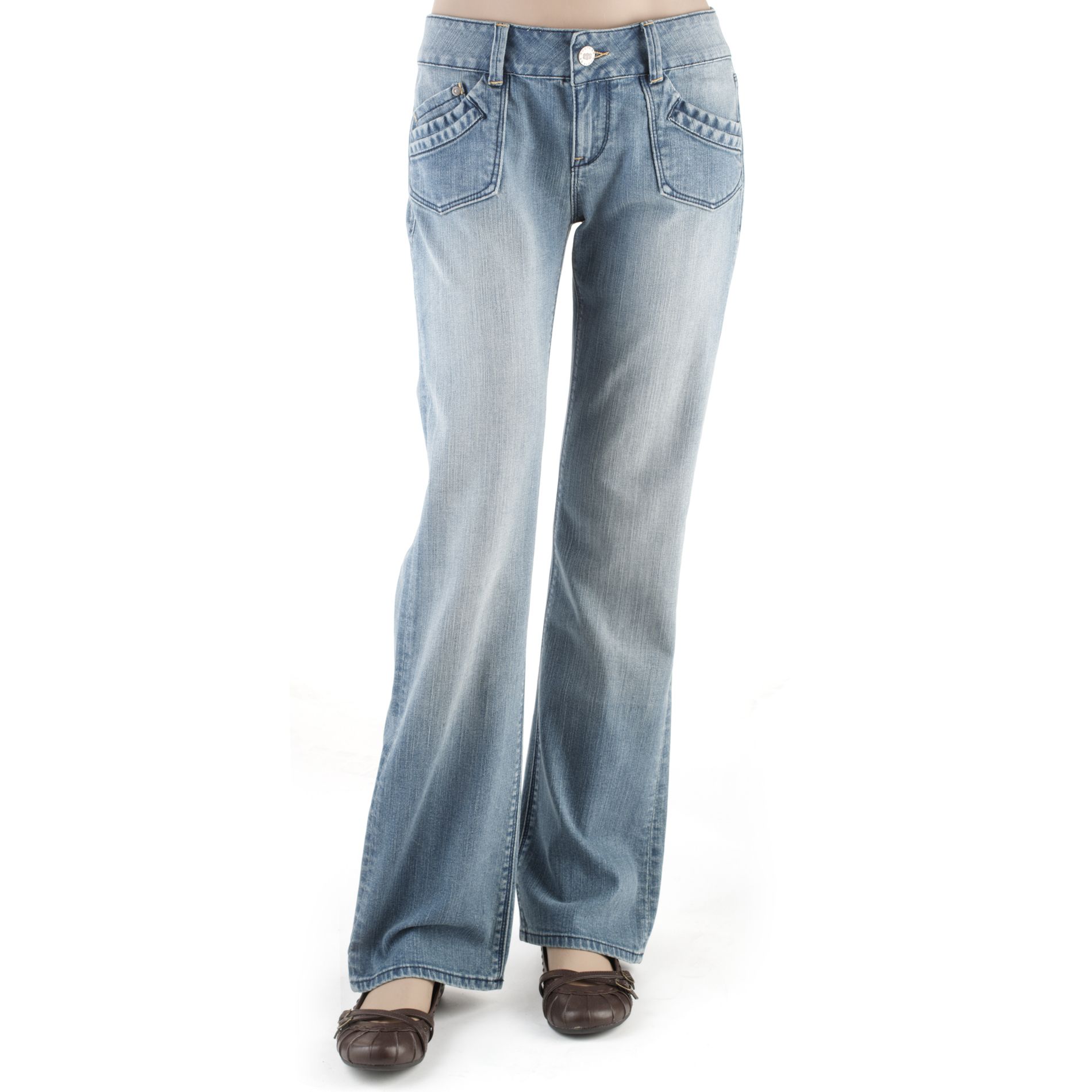 Route 66 Women's Pork Chop Pocket Skinny Jeans