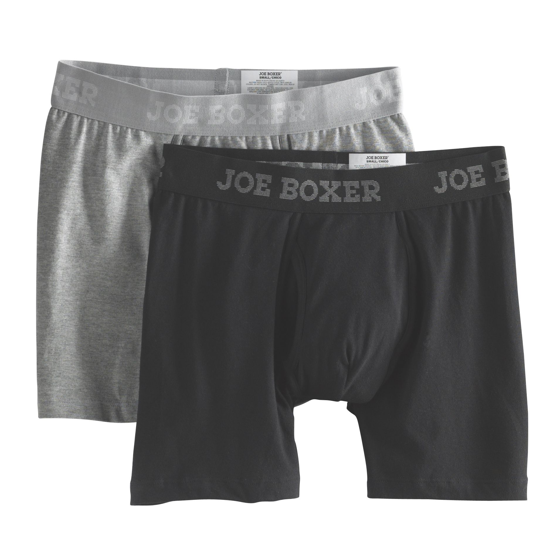 Joe Boxer Men's 2 Pack Comfort Waistband Boxer Briefs