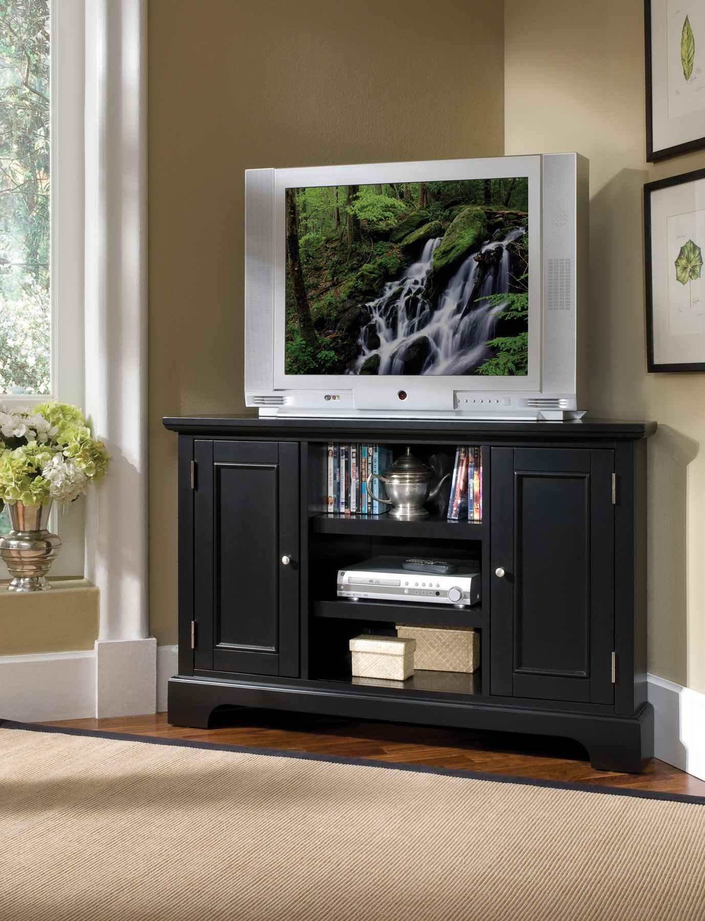 Home Styles Bedford Corner TV Stand - Home - Furniture ...