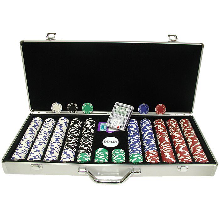 Trademark Global 650 pc Royal Suited 11.5 Gram Chips w/ Aluminum Case