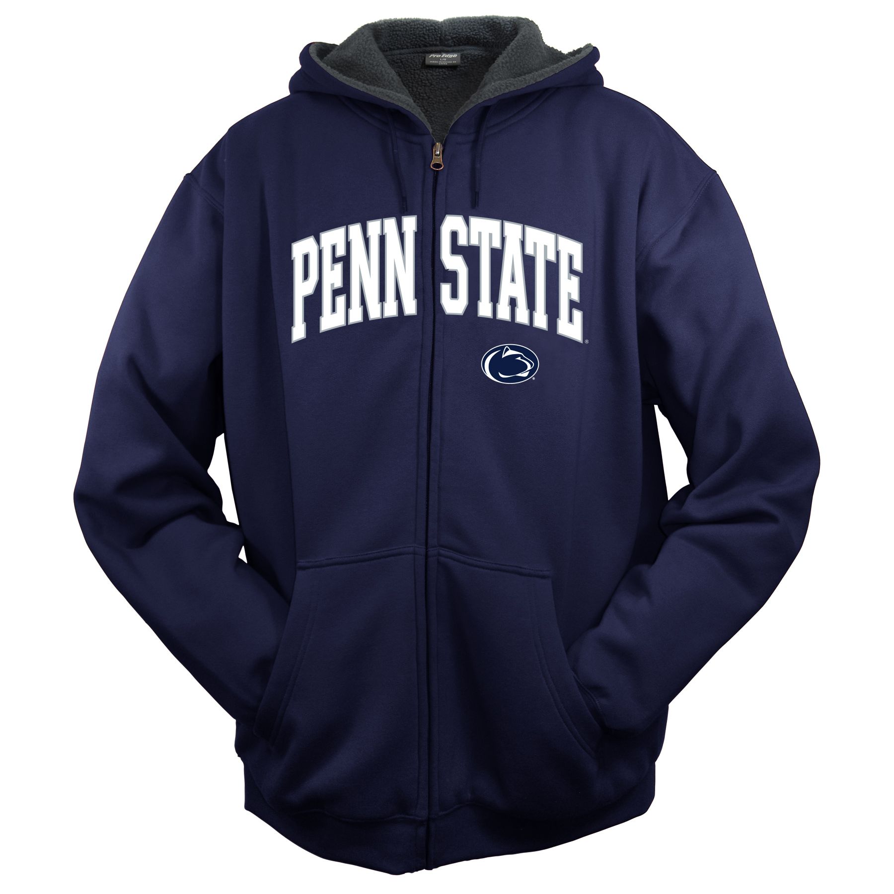 NCAA Men's Penn State Full Zip Fleece Hood