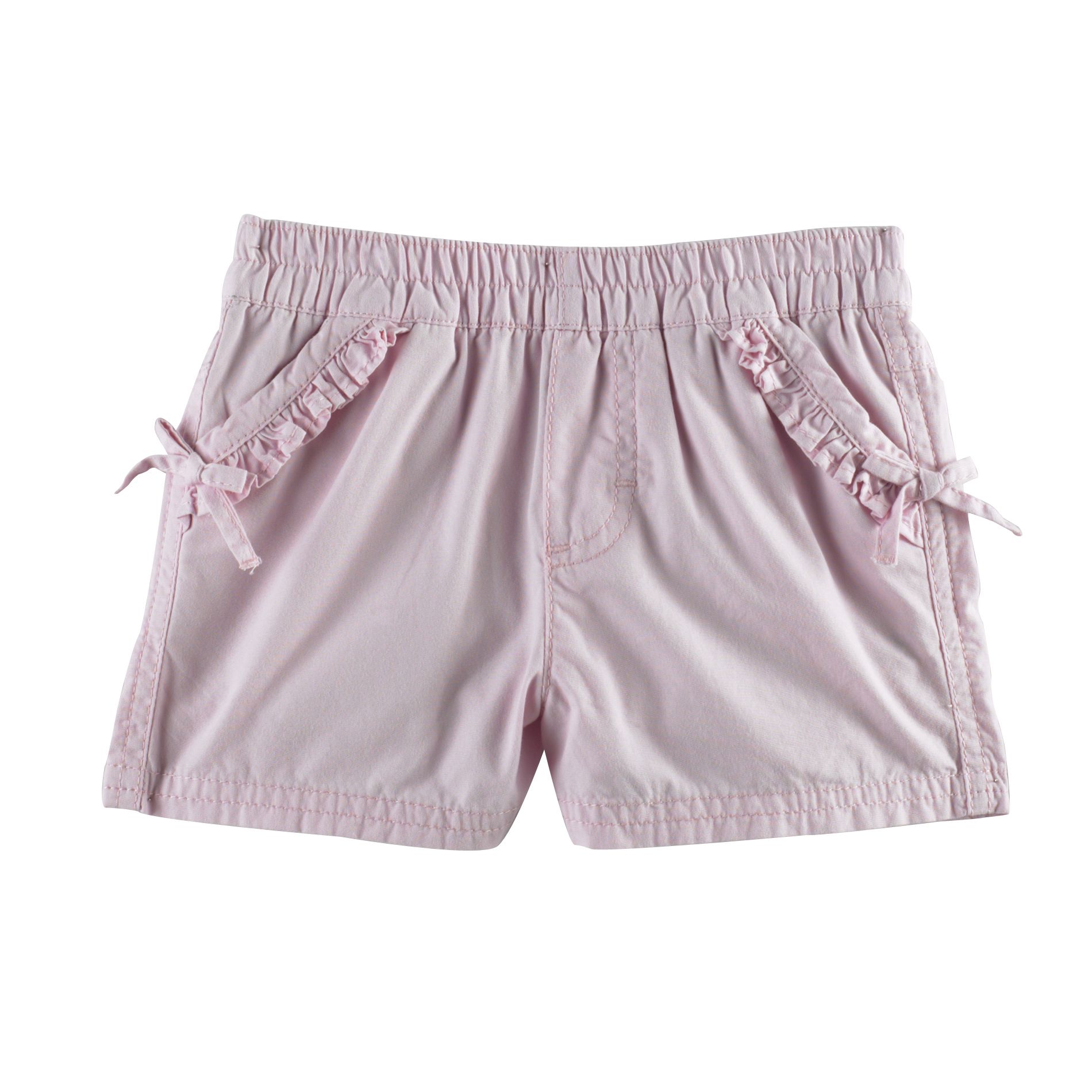Toughskins Toddler Girl&#39;s Solid Shorts