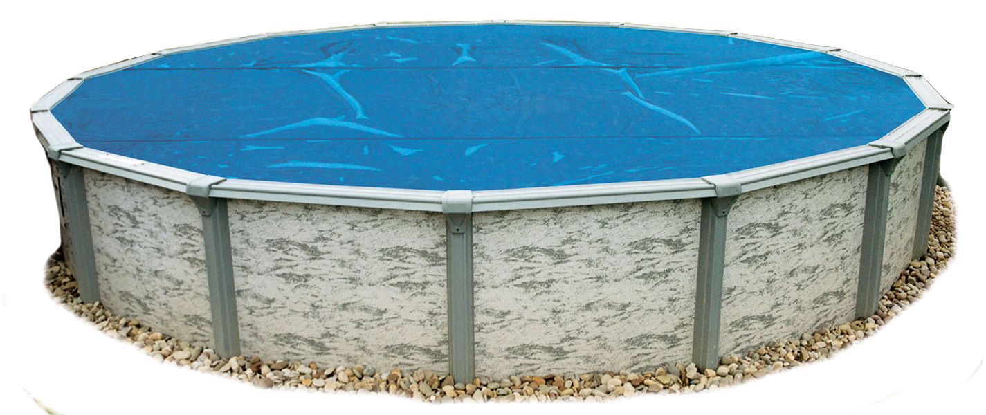 Blue Wave 33 ft. round 8 Mil Blue Solar Blanket For Above Ground Swimming Pools