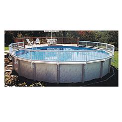 GLI Gl International GLI 30-BKIT-WHT Protect-A-Pool Fence Add-On Kit "B" For Above Ground Pools