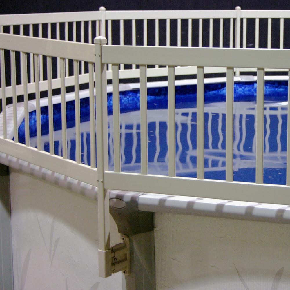 GLI Above Ground Swimming Pool Fence Add-On Kit B (3 Sections)