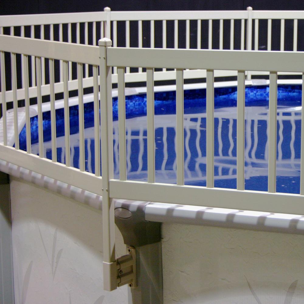 GLI Above Ground Swimming Pool Fence AddOn Kit B (3 Sections)