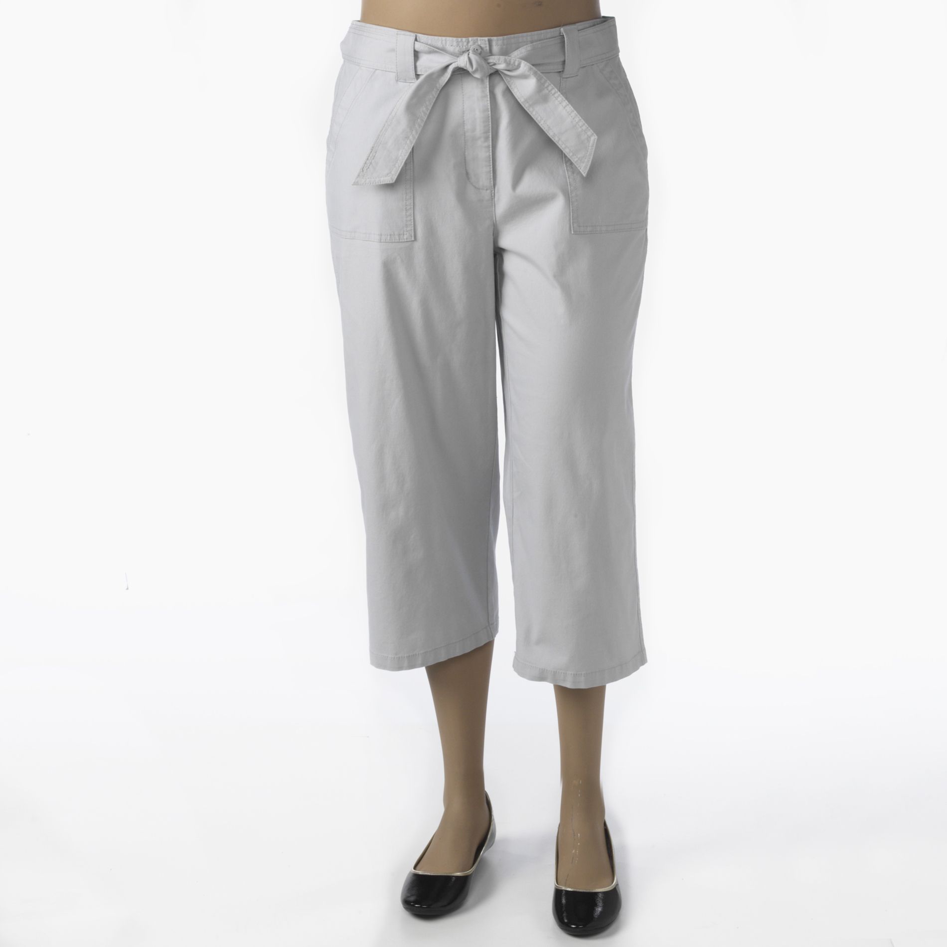 Covington Cropped Pant with Tie Waist