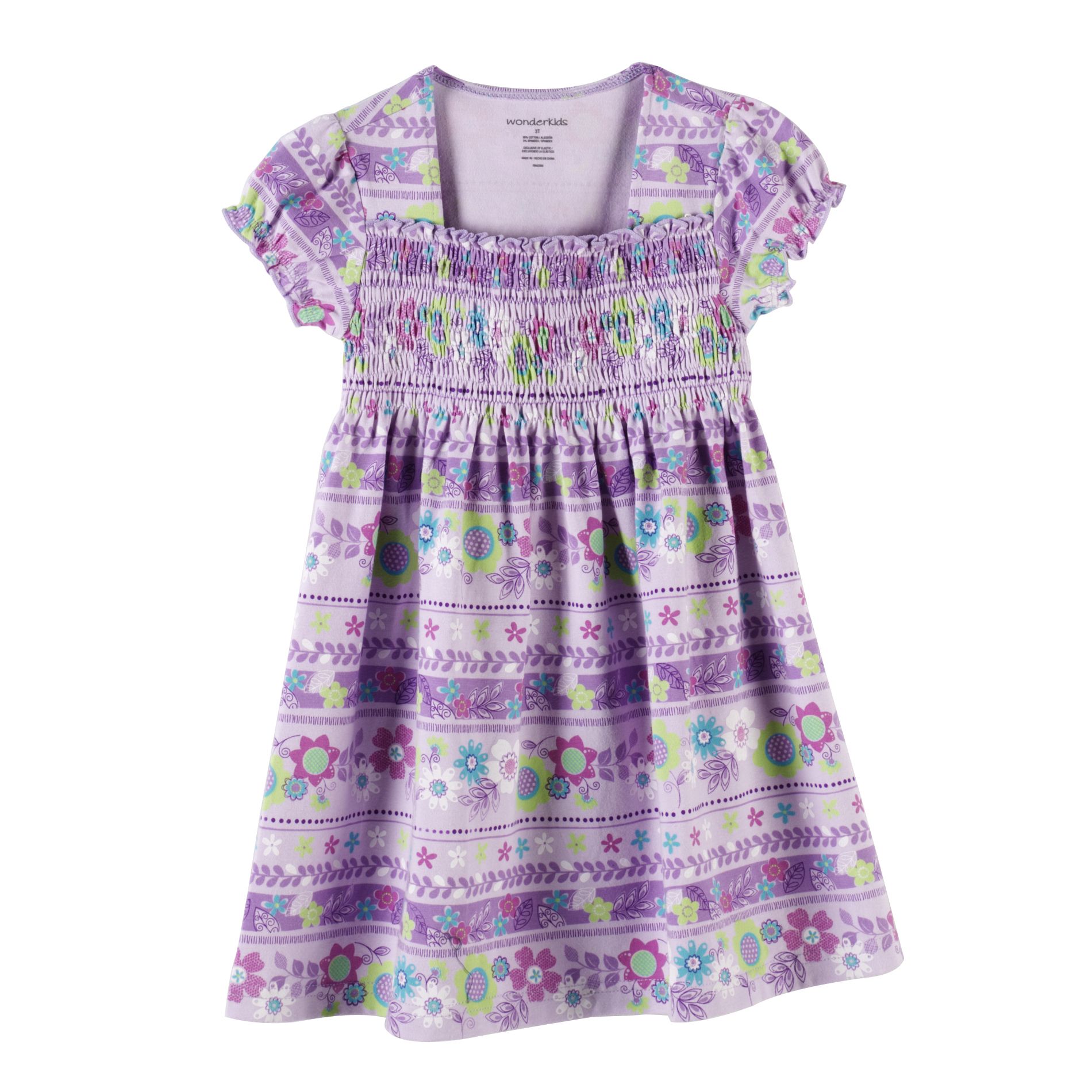 WonderKids Toddler Girl's Floral Print Dress