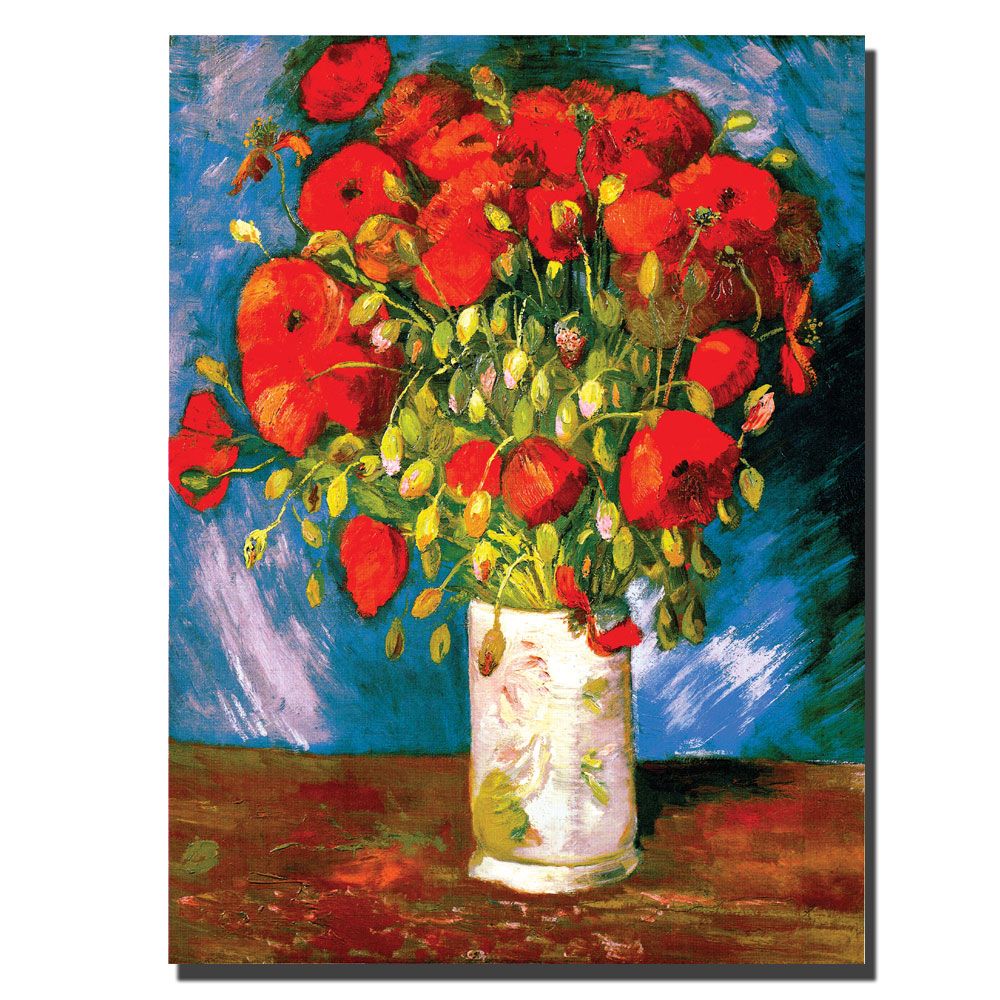 Trademark Global Vincent van Gogh 'Poppies' Canvas Art