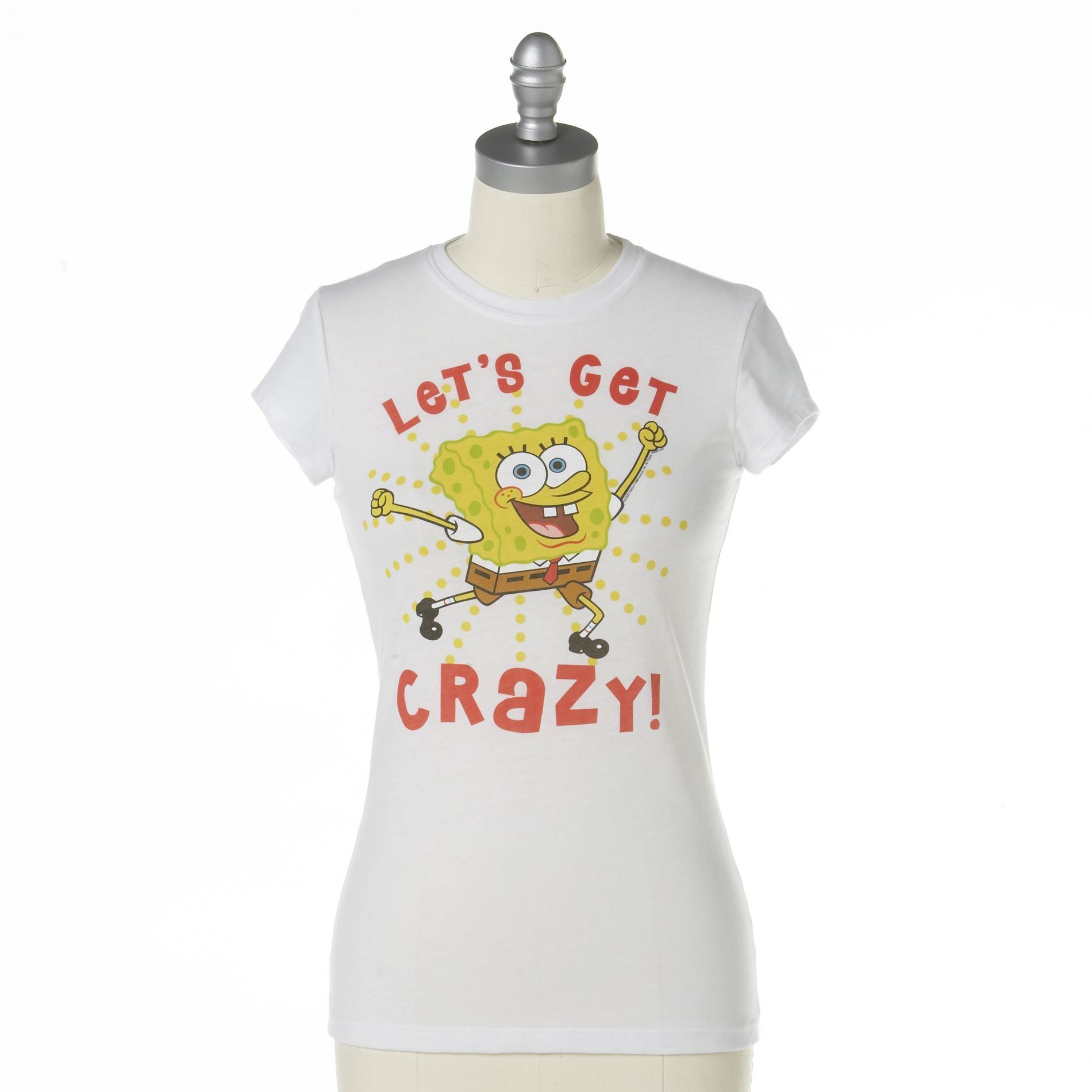 Mighty Fine Sponge Bob - Let&#39;s Get Crazy Tee
