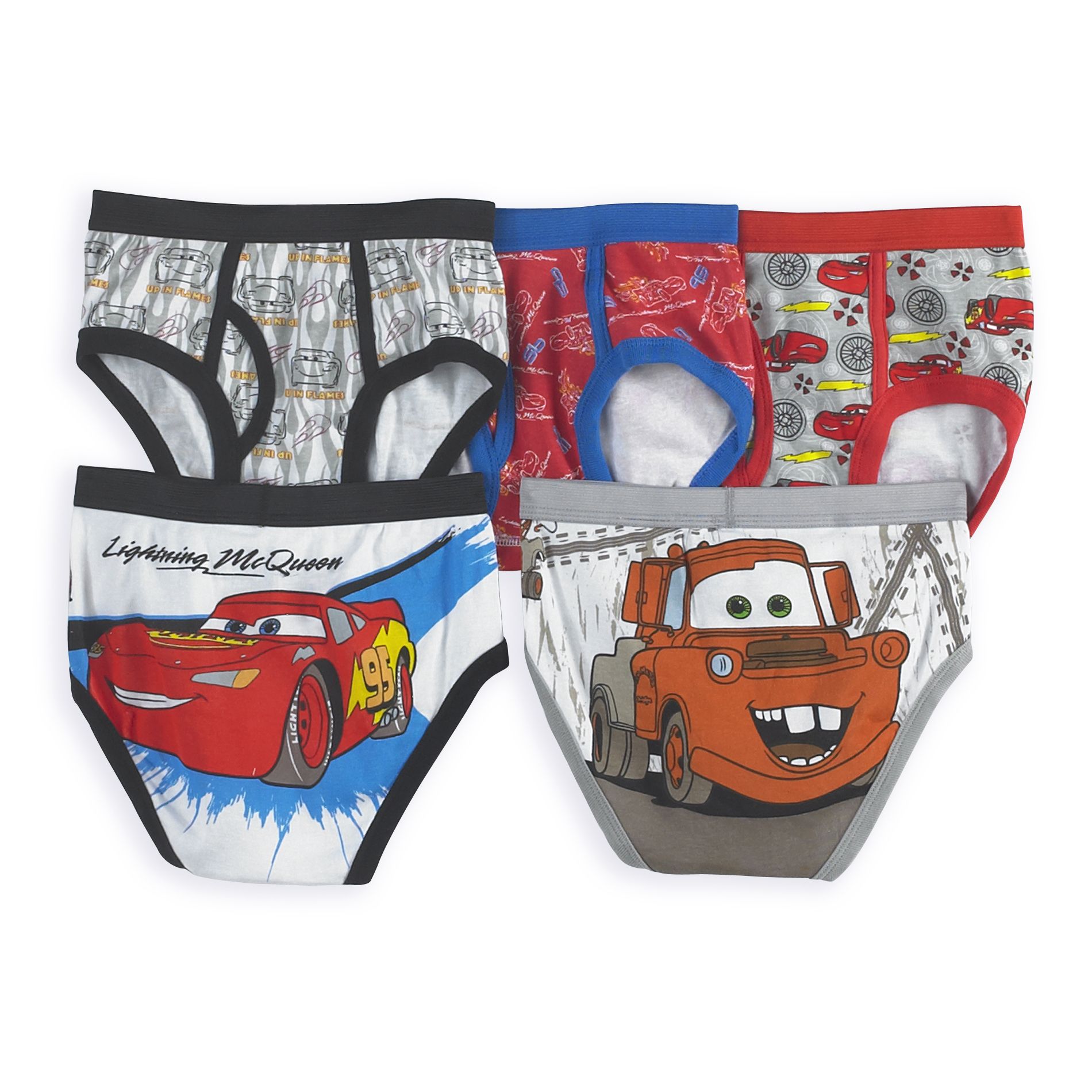 DisneyPixar Cars Boy’s Underwear ’Cars’ 5pk Briefs