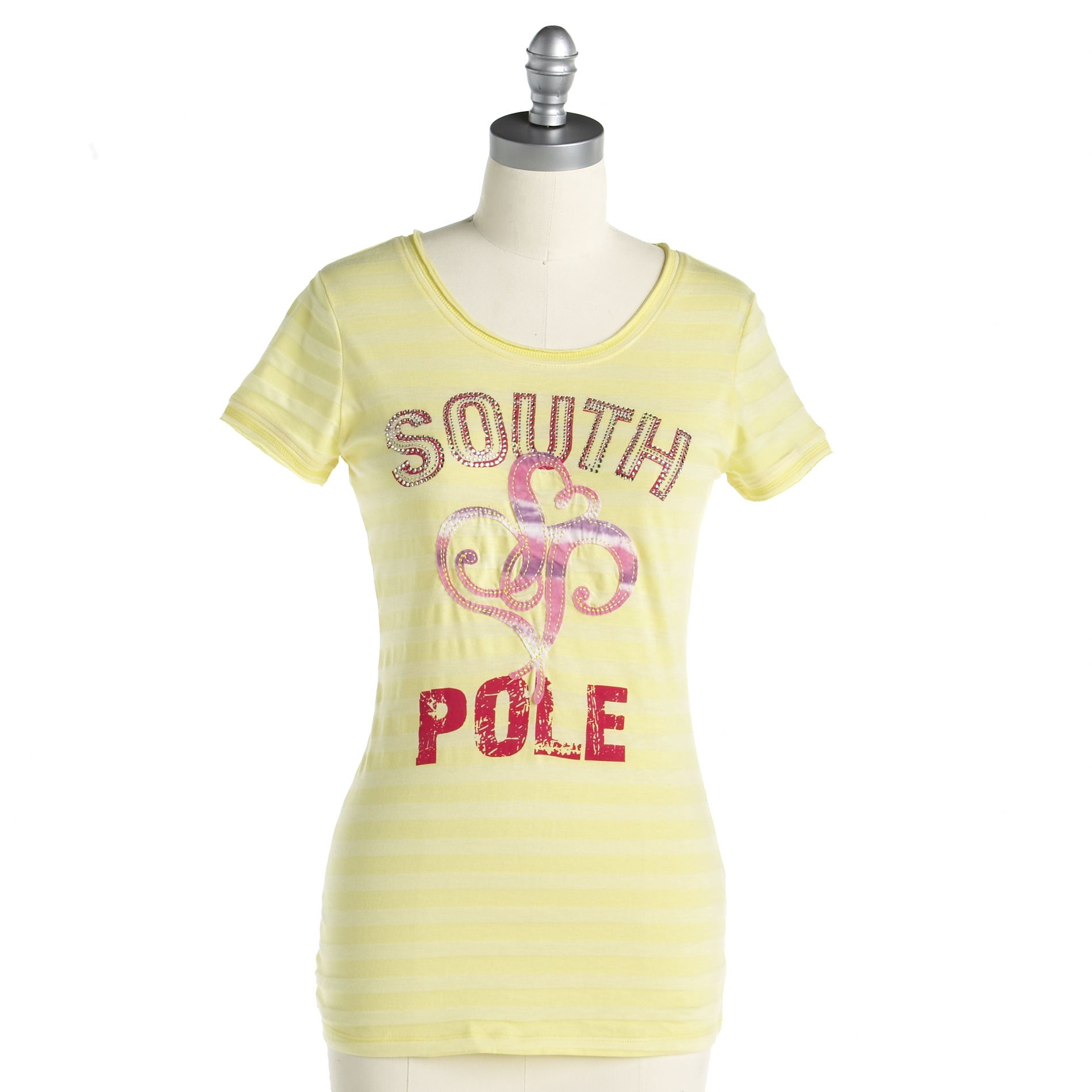 Southpole Studded Scoop Tee