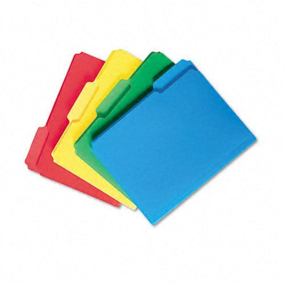 Smead SMD10500 Top Tab Poly Colored File Folders