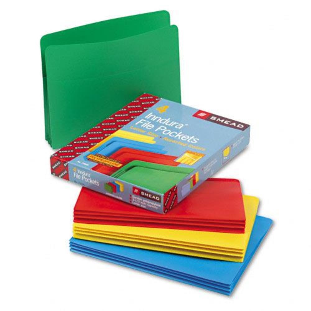 Smead SMD73500 Poly Drop Front File Pockets