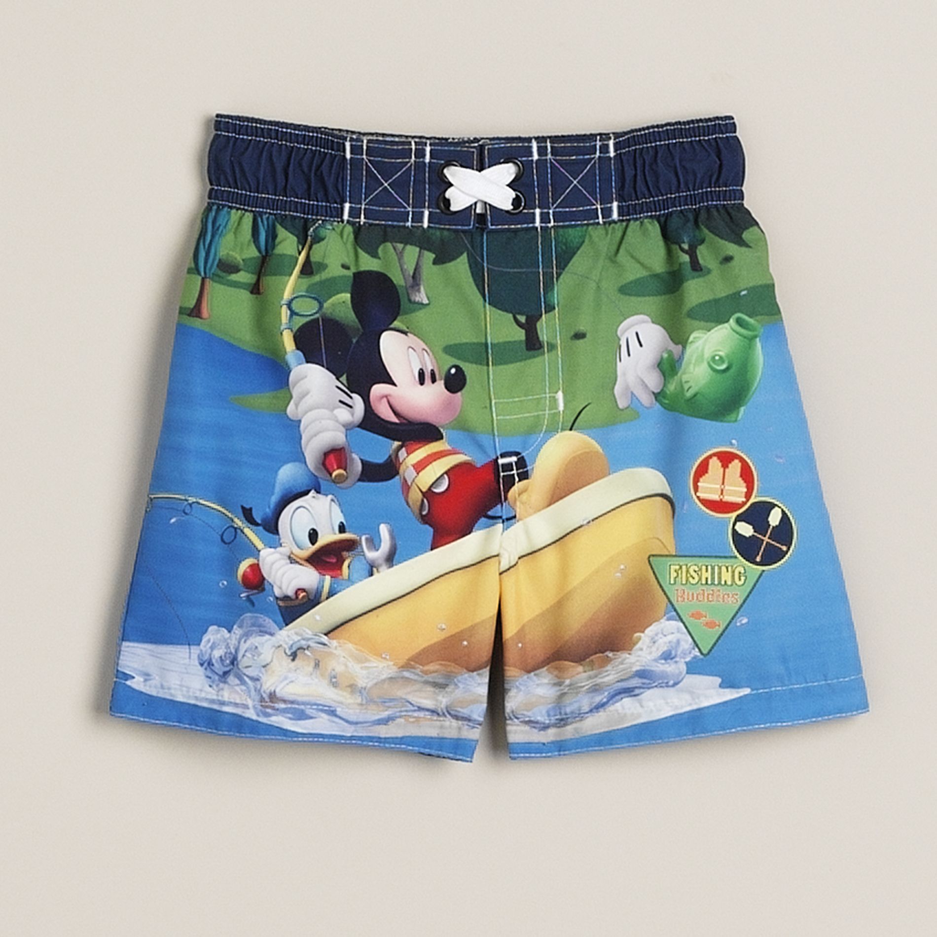 Mickey Mouse Infant Boy&#39;s Fishing Buddies Boardshort