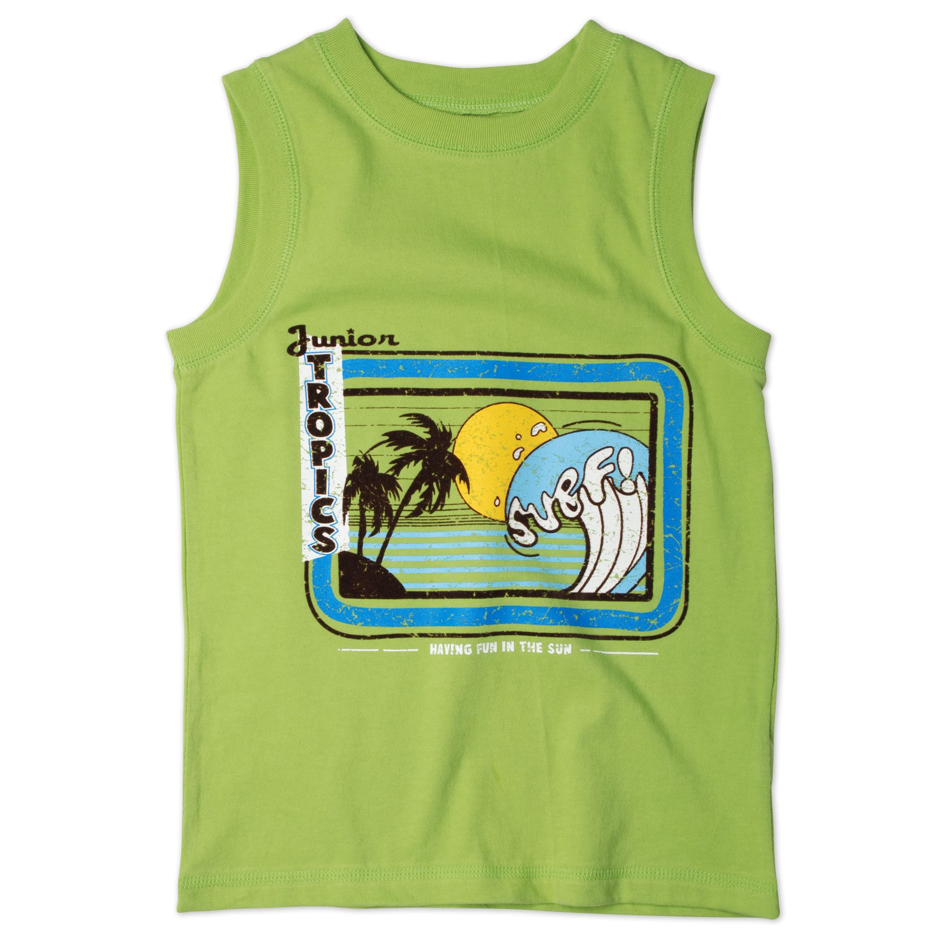 Carter's Boy&#39;s 4-7 Surf Graphic Muscle Tee