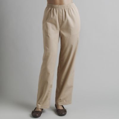 Basic Editions Women&#39;s Pull-On Pants