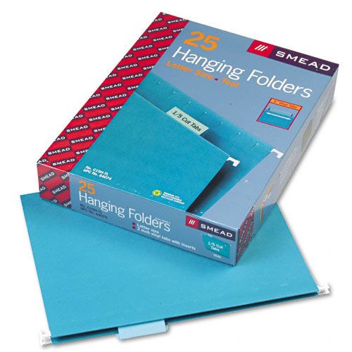 Smead SMD64074 Colored Hanging File Folders