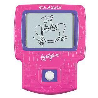 Ohio Art Etch A Sketch Freestyle Pink - Toys & Games - Arts & Crafts