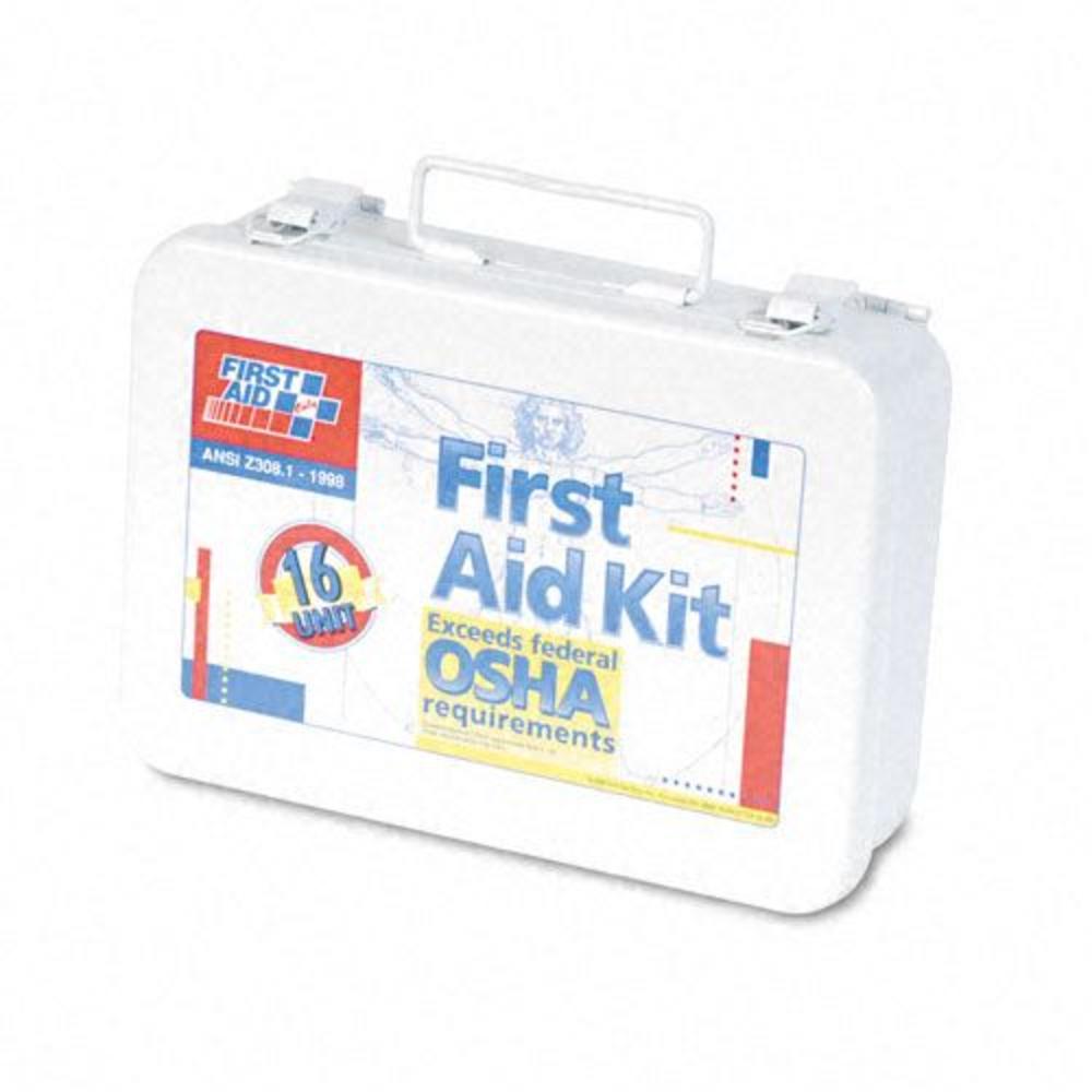 First Aid Only FAO241AN ANSI-Compliant First Aid Kit with 16 Units