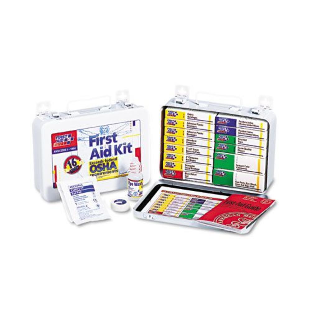 First Aid Only FAO241AN ANSI-Compliant First Aid Kit with 16 Units