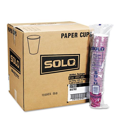 SOLO Cup Company scc370SI Paper Hot Cups