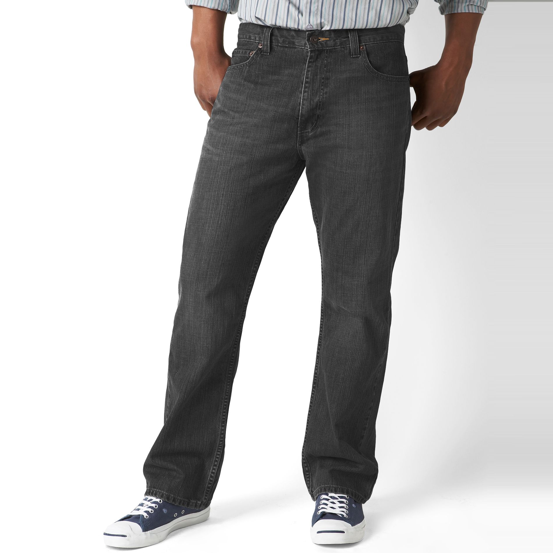Dockers Iconic 5 Pocket Mens Khaki Pants Flat Front Classic Fit D3