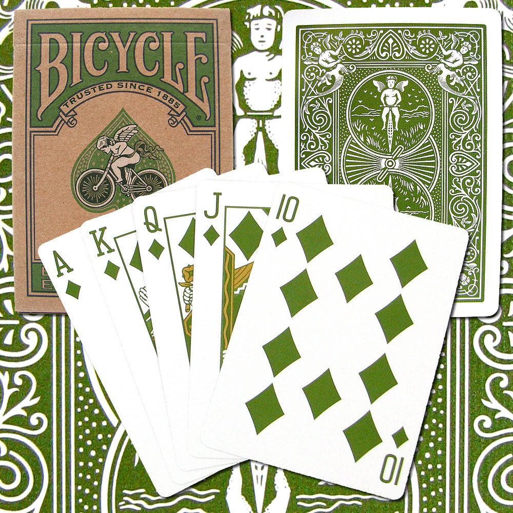 Trademark Global Bicycle Poker Playing Cards - Eco Edition