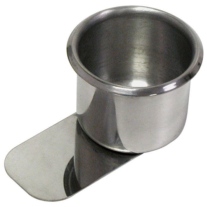 Trademark Global Stainless Steel Cup Holder (Slide Under)