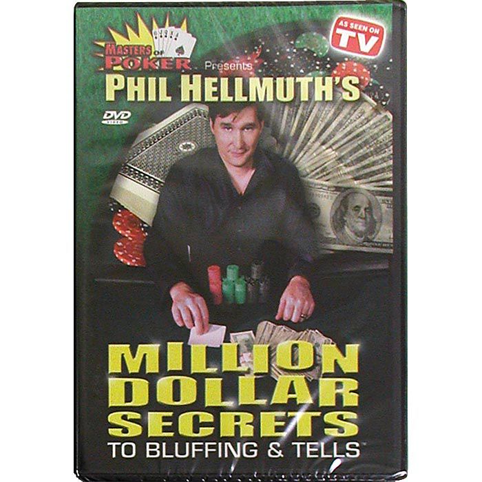Trademark Global DVD - Phil Hellmuth&#39;s Million $$ Secrets To Bluffing & Tells