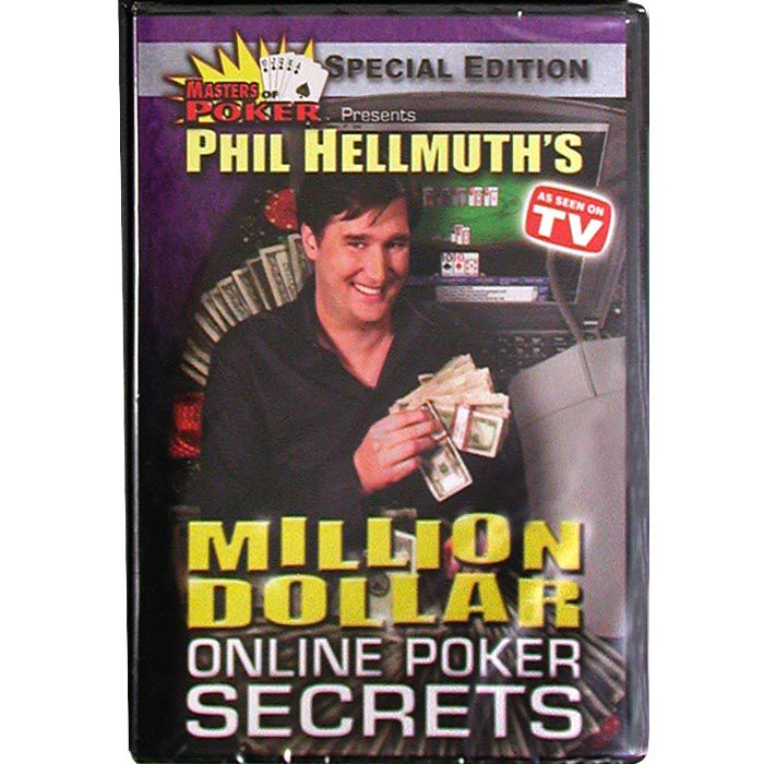 Trademark Global DVD - Phil Hellmuth&#39;s Million Dollar Online Poker Secrets