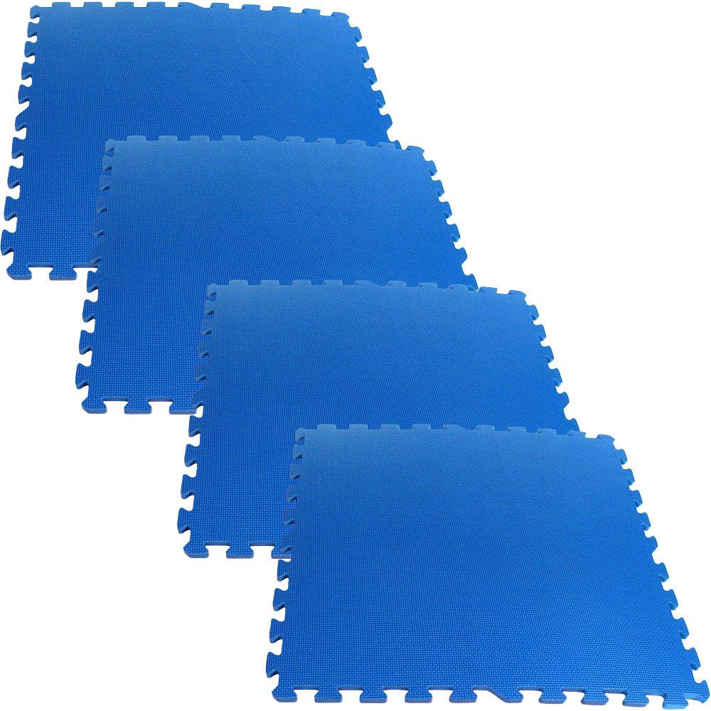 Stalwart Ultimate Comfort Blue Foam Flooring - 16 Square Feet