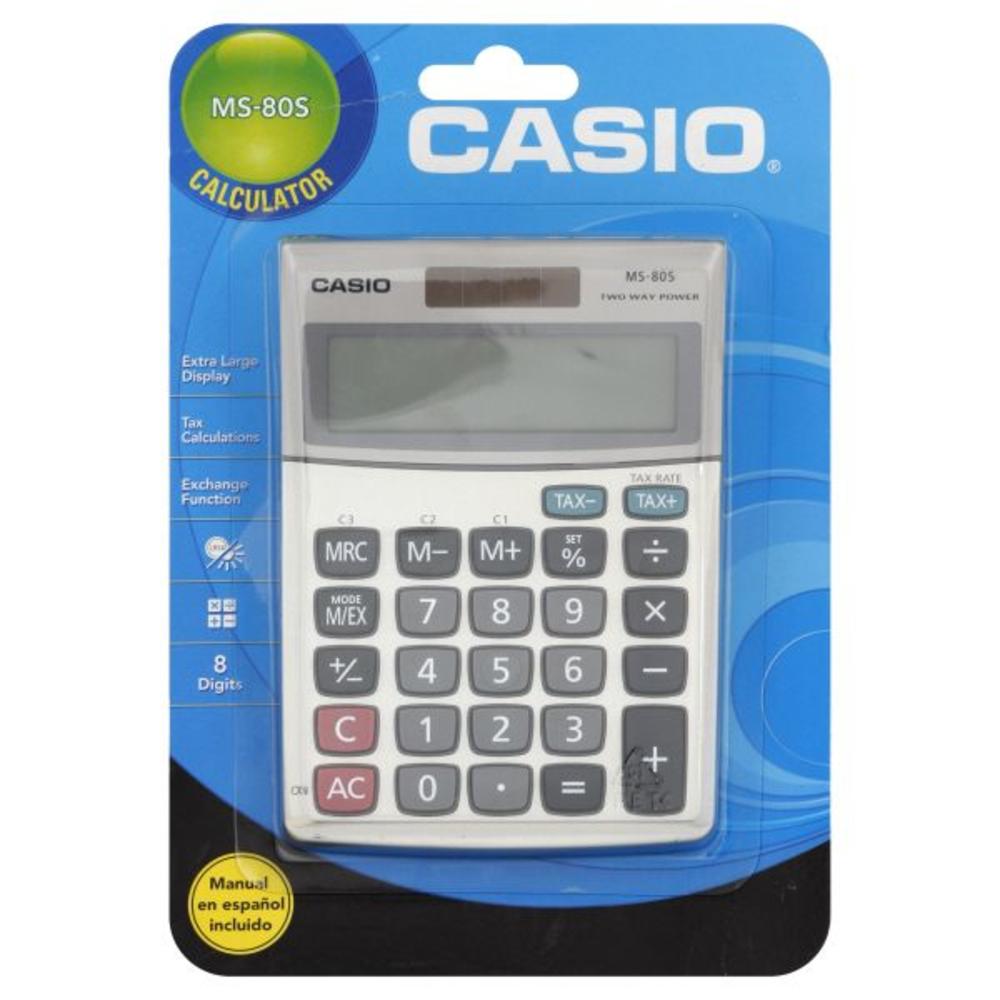 Casio MS-80S Calculator, , 1 calculator